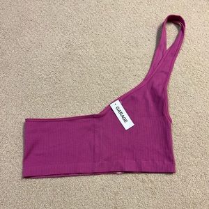 Garage one shoulder tank